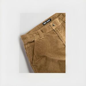 Vans Pants Men's 28X30 Brown Corduroy Drill Chore Loose Fit Carpenter Skater